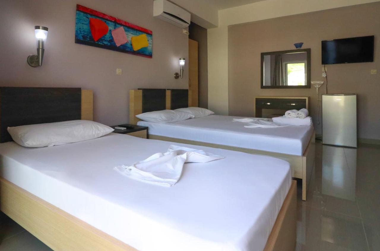 הימארה Hotel Potami Beach - Mondi Goro מראה חיצוני תמונה